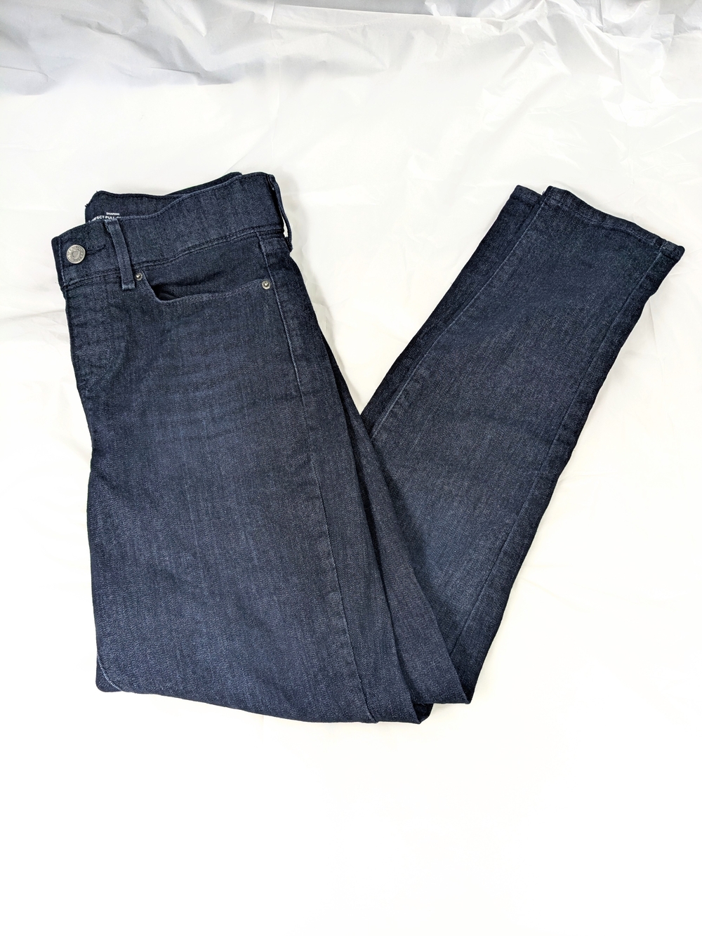 Levi's Strauss Signature Shaping Pull-On Skinny Jeans in Deep Indigo Size 6 W28